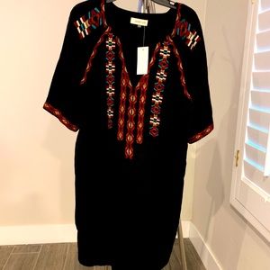 Tribal embroidered deess